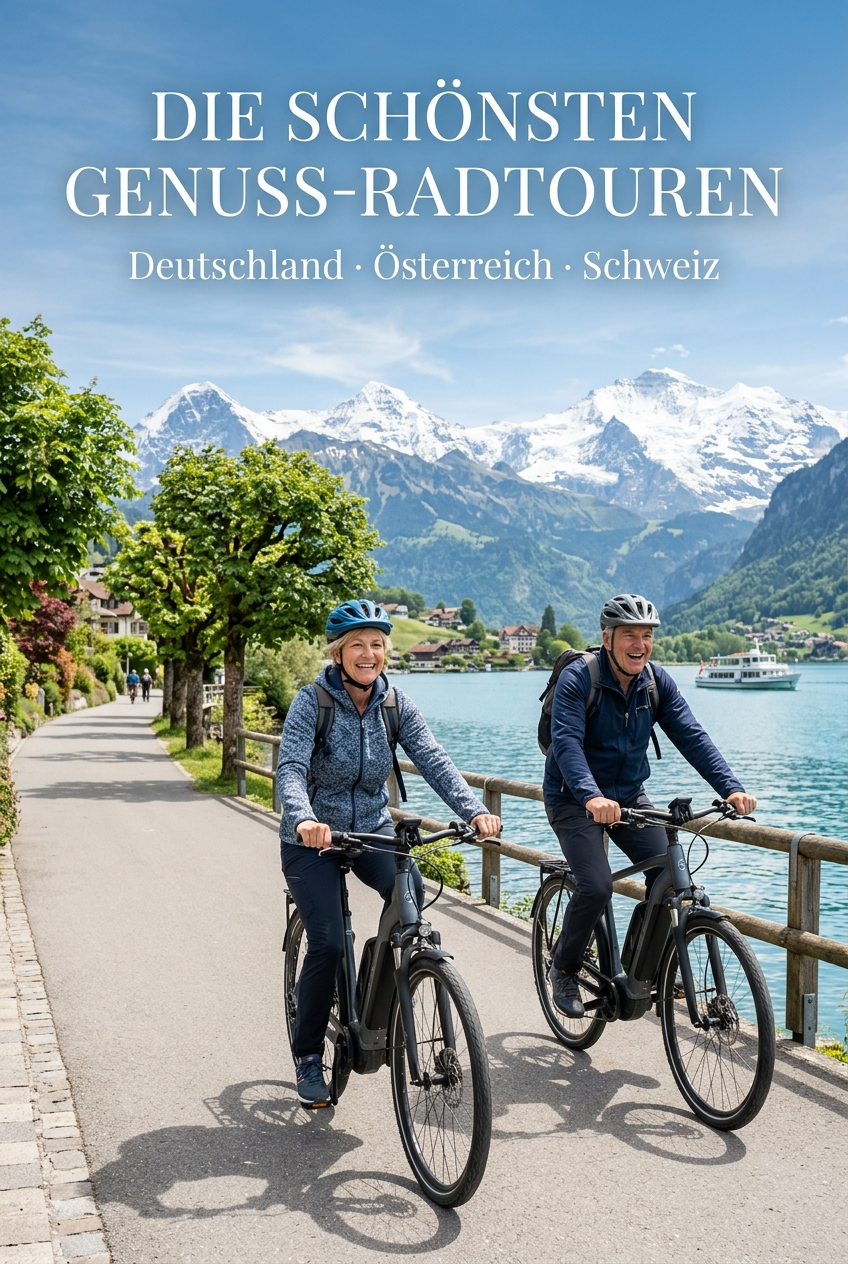 E-Book: Die 20 schönsten Genuss-Radtouren